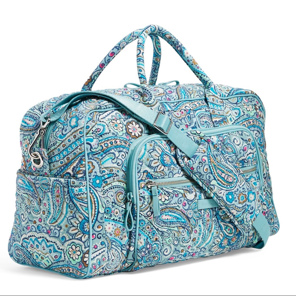 Daisy dot paisley iconic weekender bag! NWT